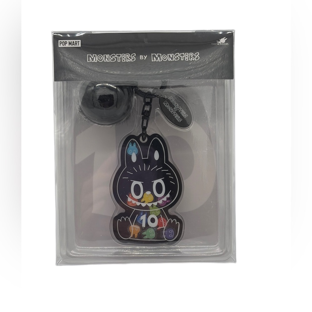 The Monsters 10th Anniversary {EXCLUSIVE EDITION} - Acrylic Shaker Keychain-NIB